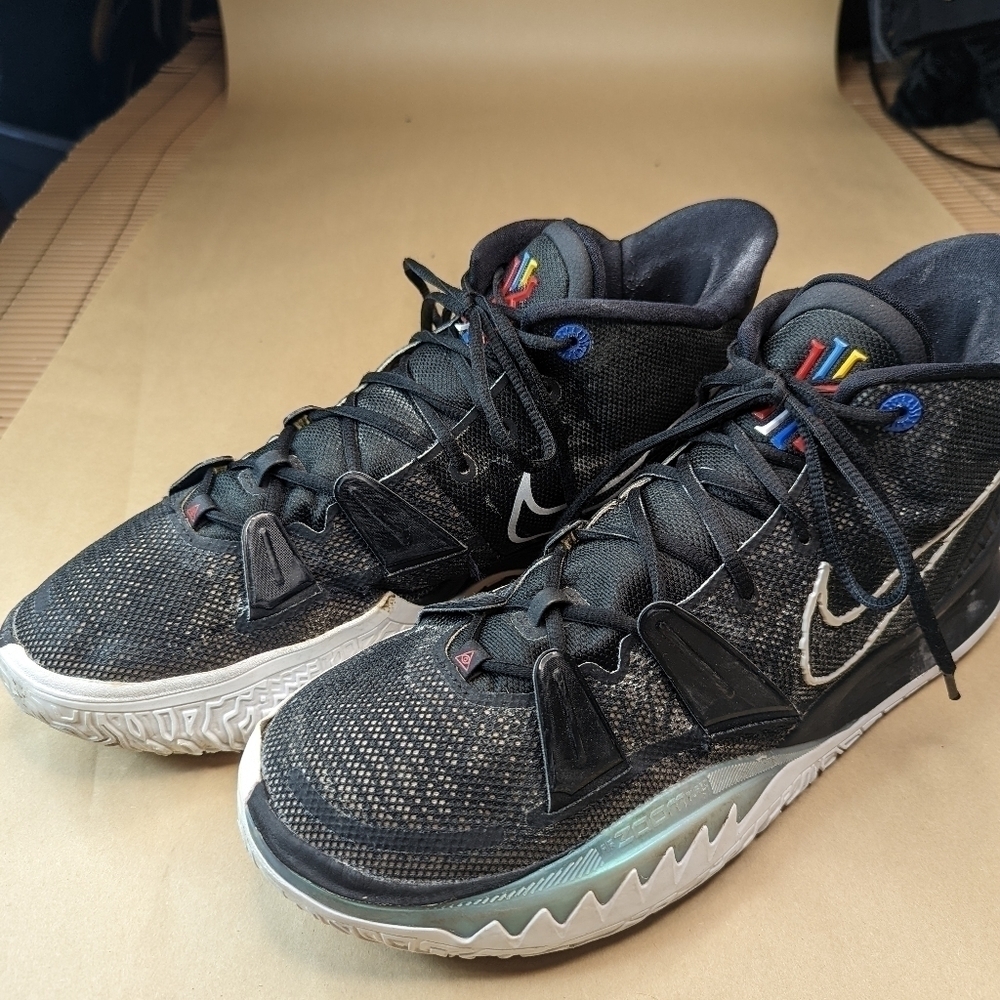 Nike Kyrie 7 Air Zoom “Brooklyn” Men's sz 15, CQ9326-002, new Dr. Scholl's insol